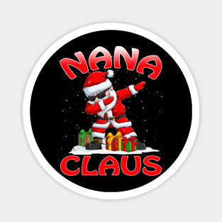 Nana Santa Claus Christmas Matching Costume Magnet